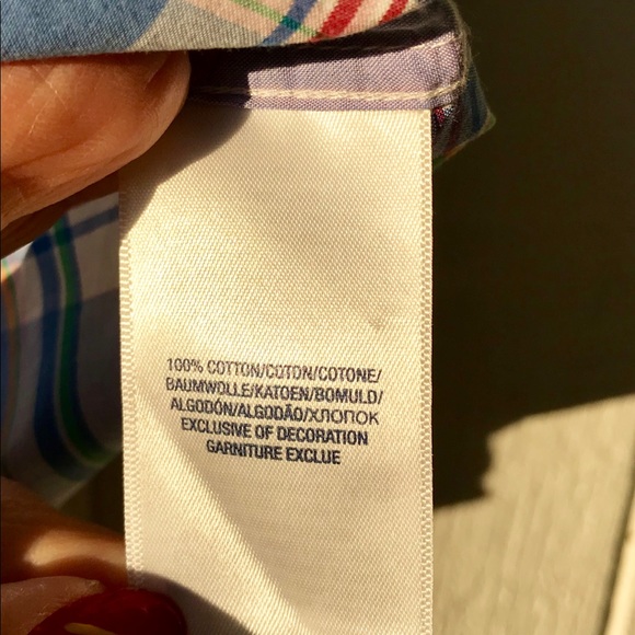 Polo Ralph Lauren Dress Shirt Sz 14-16 EUC - Picture 7 of 7